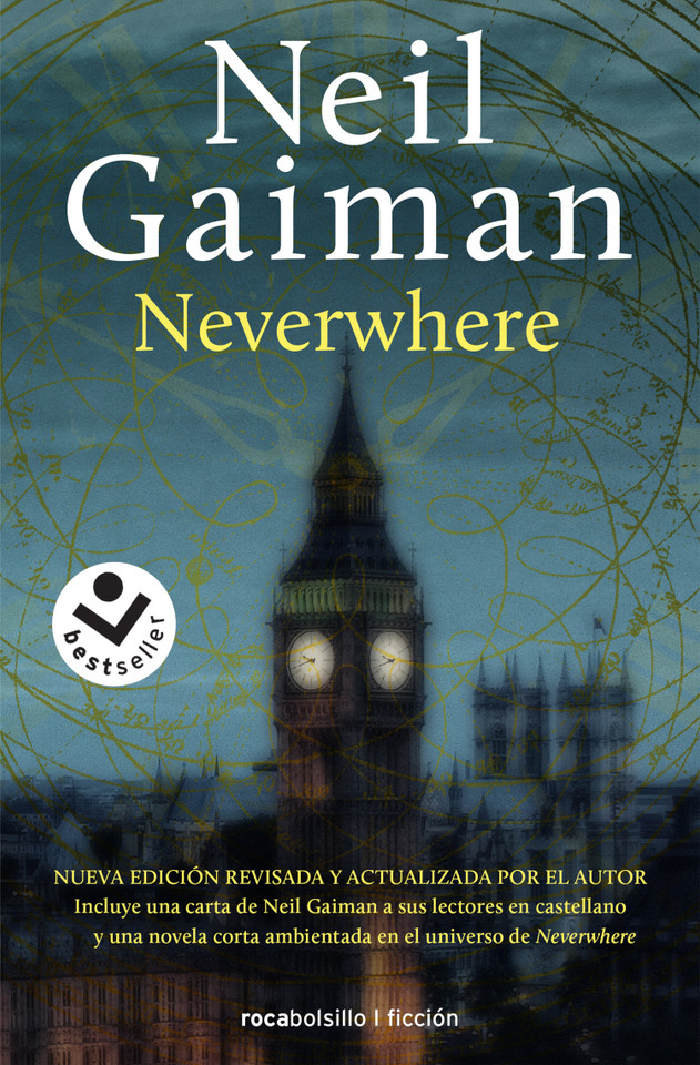 Neverwhere (Spanish Edition) book cover by Neil Gaiman