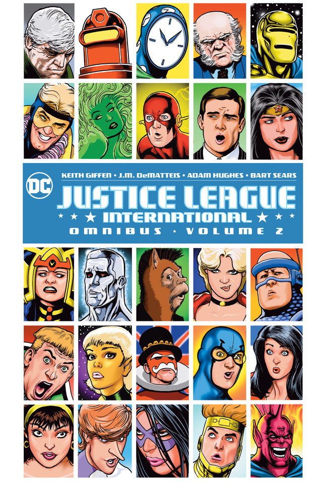 Justice League International Omnibus Vol. 2 book cover by J.M. DeMatteis