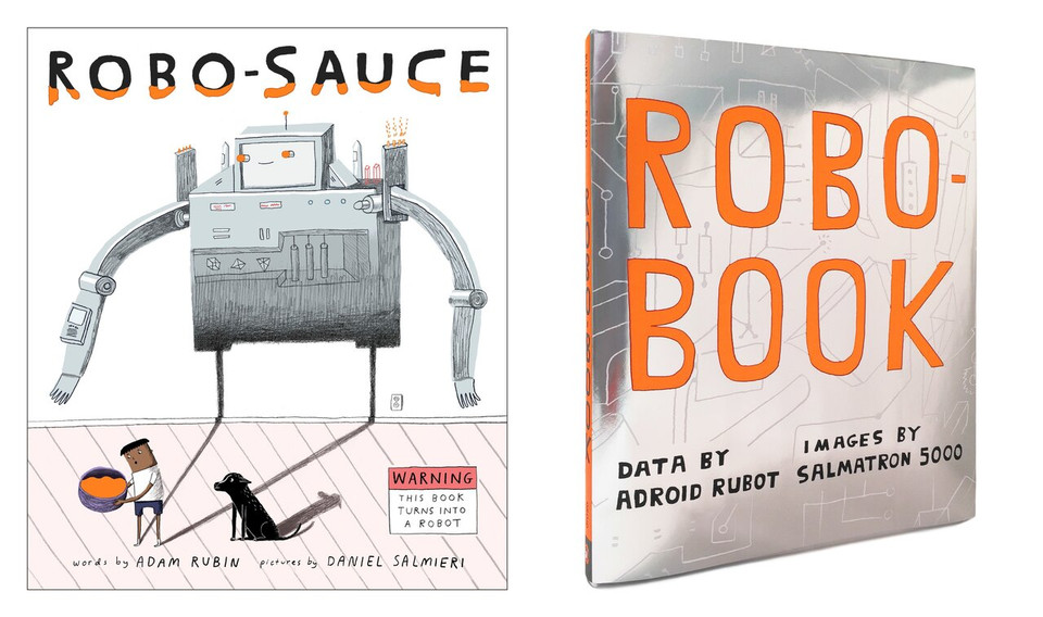 Robo-Sauce book cover by Adam Rubin