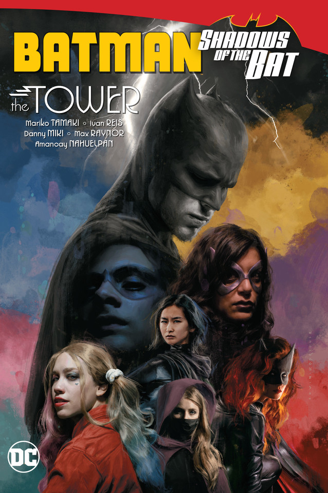 Batman: Shadows of the Bat: The Tower book cover by Mariko Tamaki