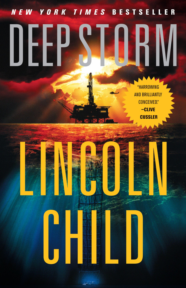 Deep Storm (Jeremy Logan Series) book cover by Lincoln Child