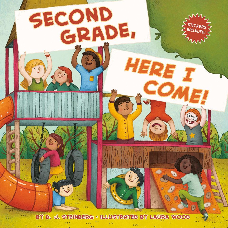 Second Grade, Here I Come! (Here I Come!) book cover by D.J. Steinberg