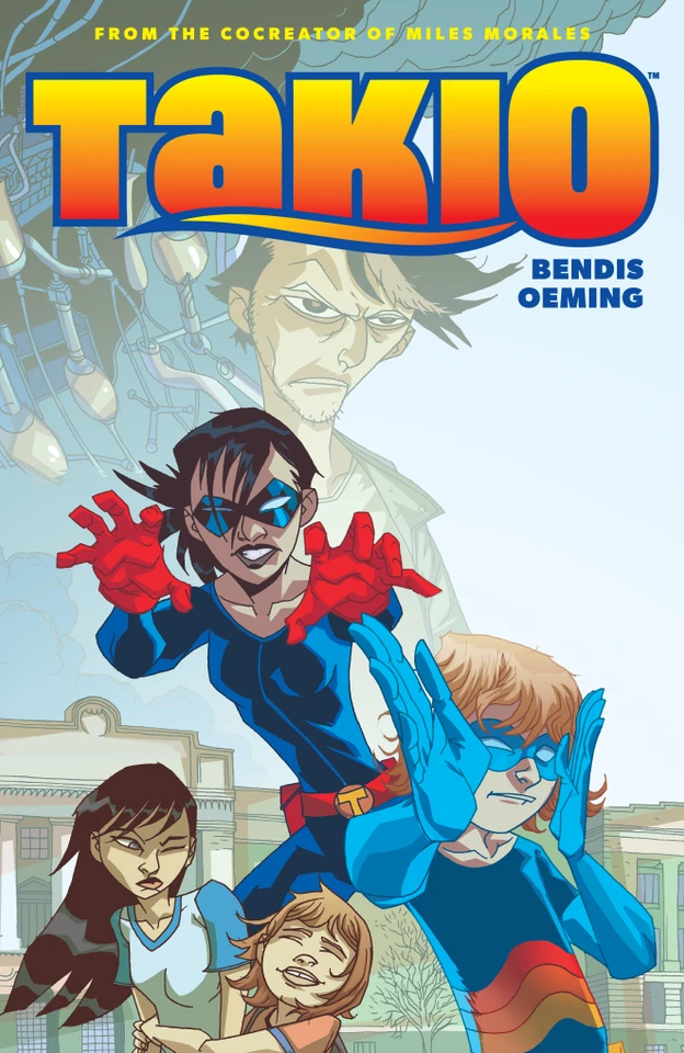 Takio book cover by Brian Michael Bendis