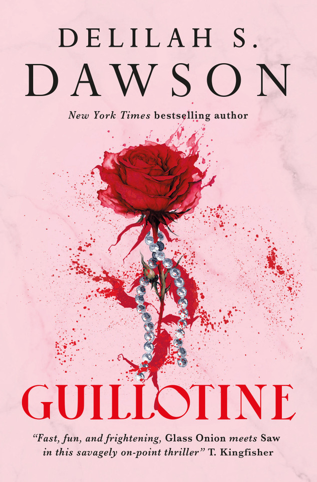 Guillotine book cover by Delilah S. Dawson