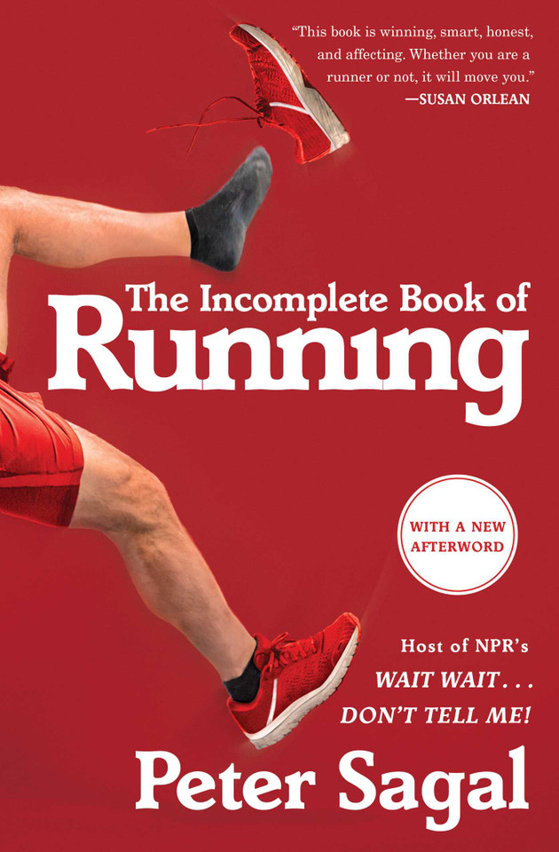 The Incomplete Book of Running book cover by Peter Sagal