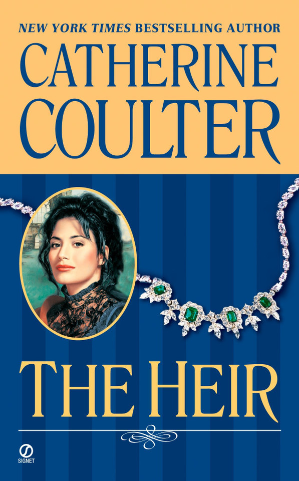 The Heir (Coulter Historical Romance) book cover by Catherine Coulter