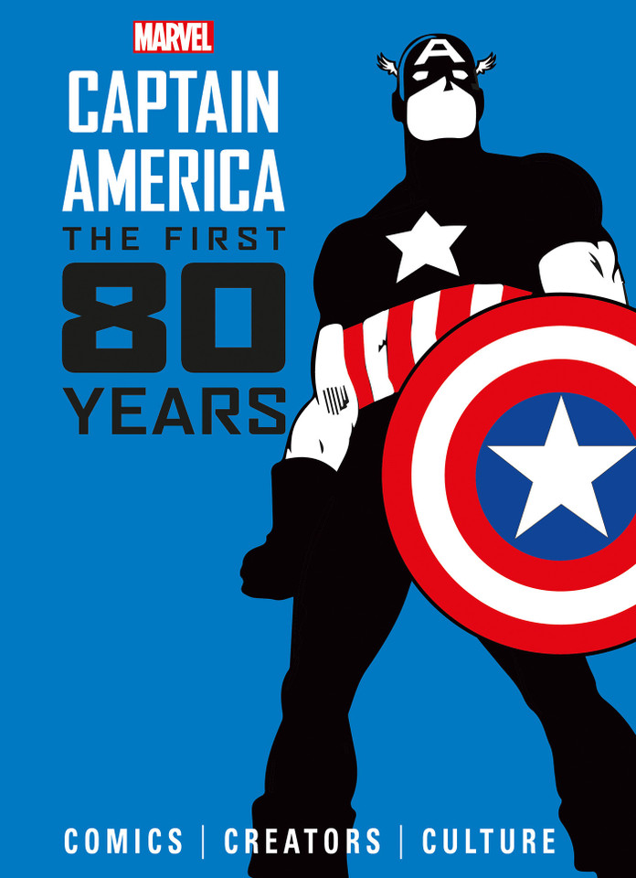 Marvel's Captain America: The First 80 Years (MARVEL) book cover by Titan