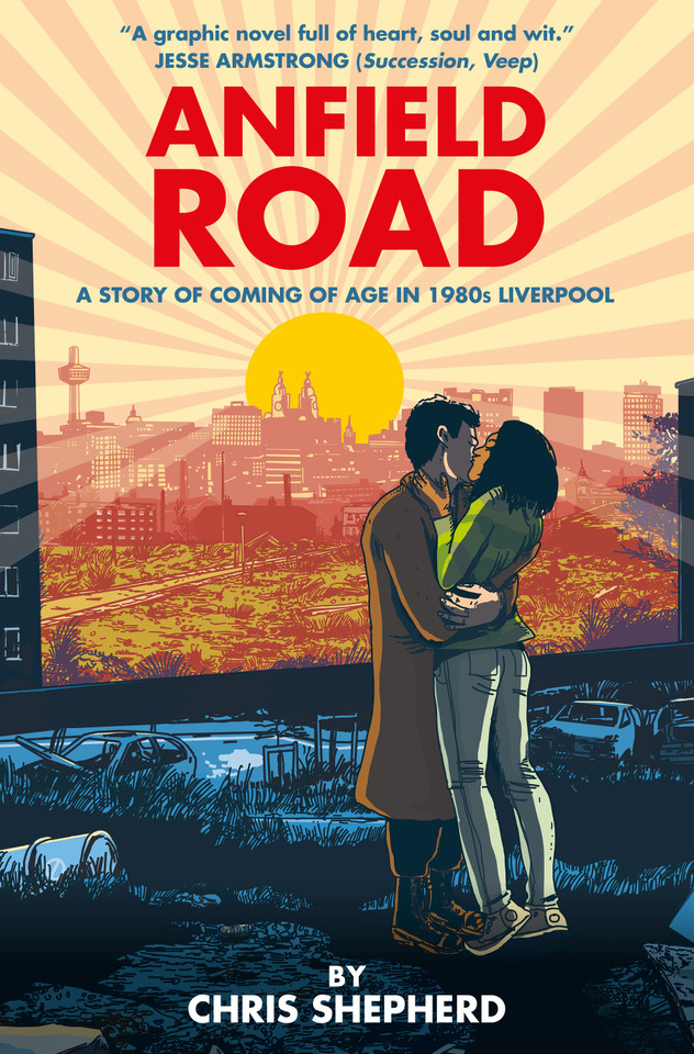 Anfield Road book cover by Chris Shepherd