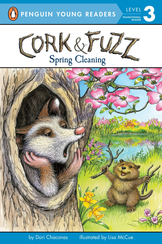 Spring Cleaning (Cork and Fuzz) book cover by Dori Chaconas