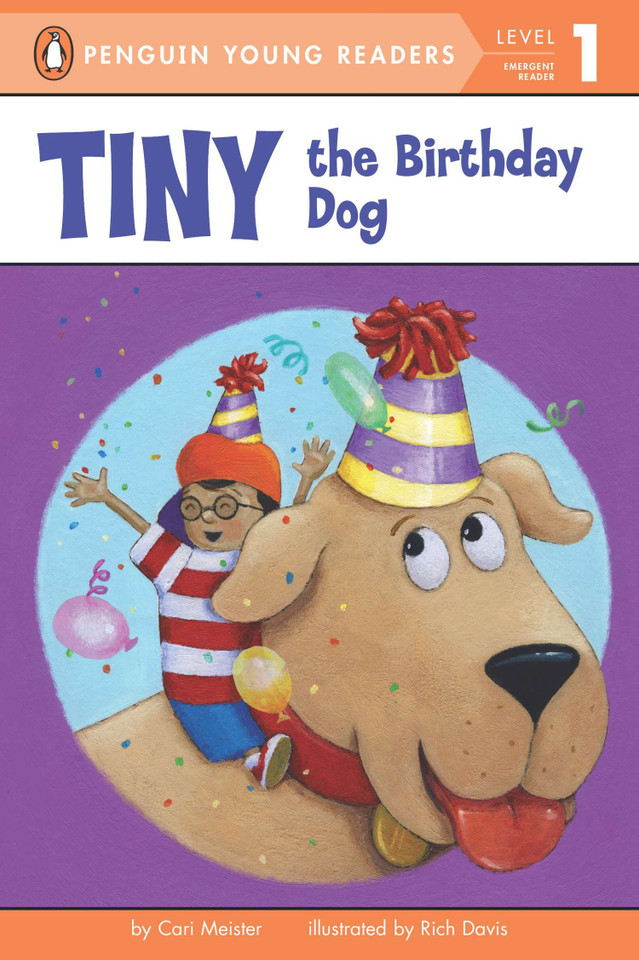 Tiny the Birthday Dog (Tiny) book cover by Cari Meister