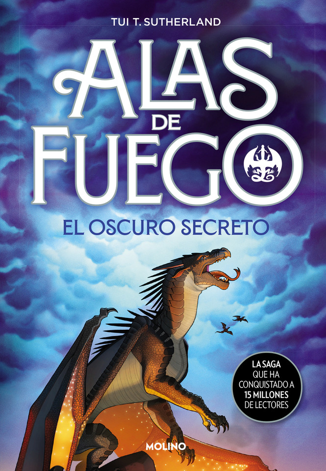 El oscuro secreto / The Dark Secret (Alas De Fuego) book cover by Tui T. Sutherland