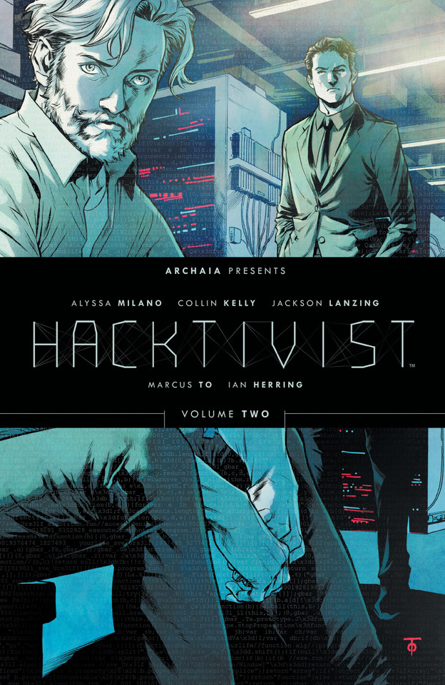 Hacktivist Vol. 2 (Hacktivist) book cover by Jackson Lanzing, Collin Kelly