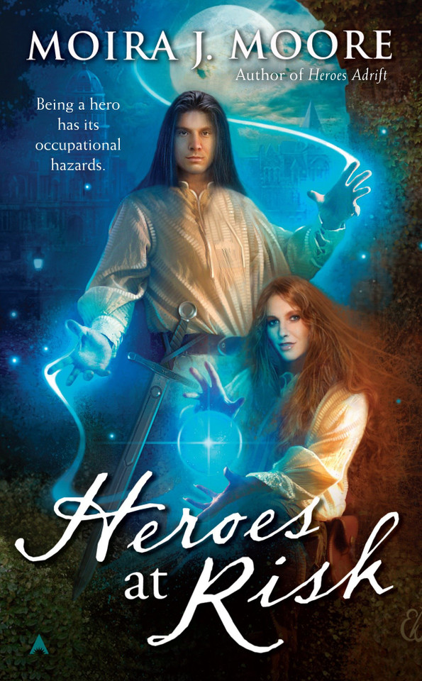 Heroes at Risk (Hero) book cover by Moira J. Moore