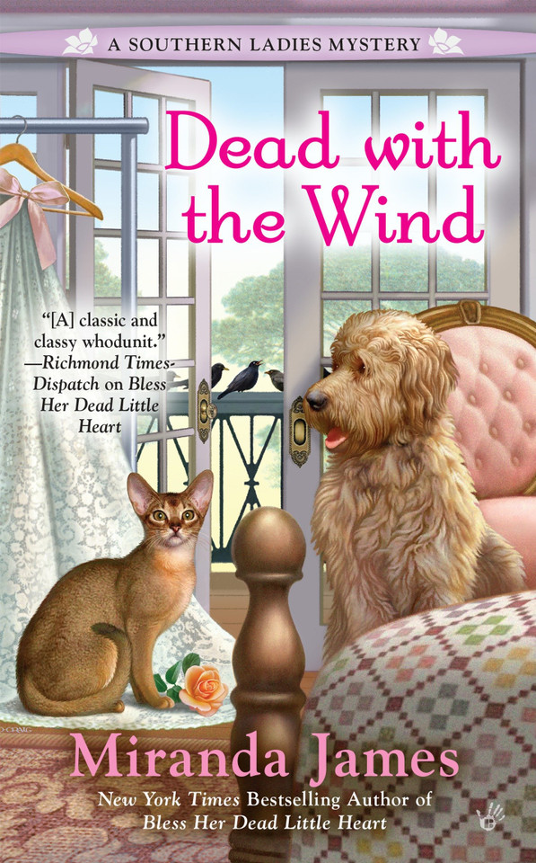 Dead with the Wind (A Southern Ladies Mystery) book cover by Miranda James