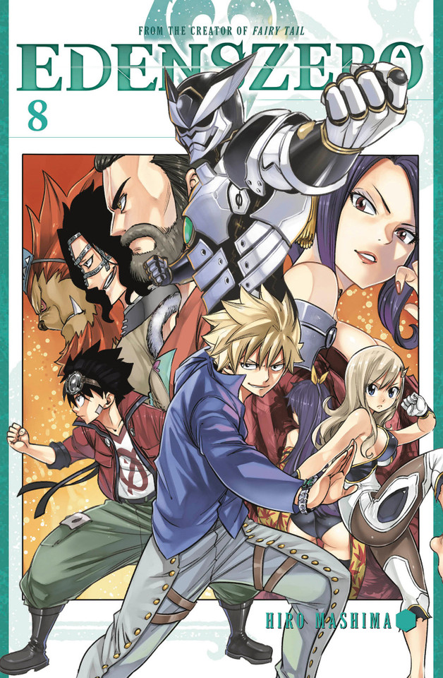 EDENS ZERO 8 (Edens Zero) book cover by Hiro Mashima