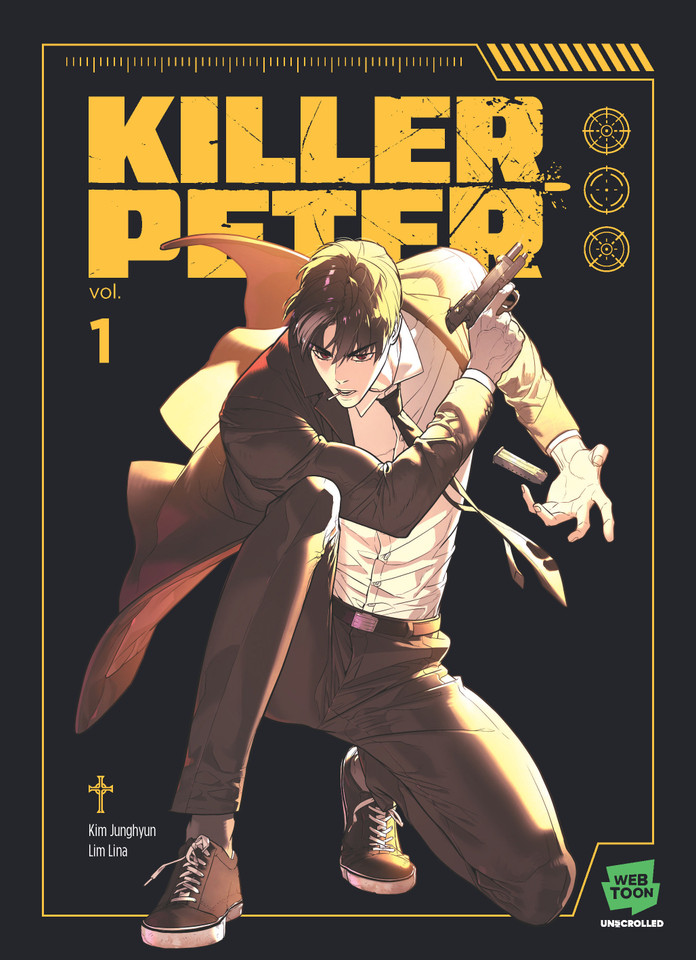 Killer Peter, vol. 1: A WEBTOON Unscrolled Graphic Novel book cover by 
