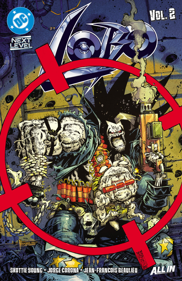 Lobo Vol. 2 book cover by Skottie Young