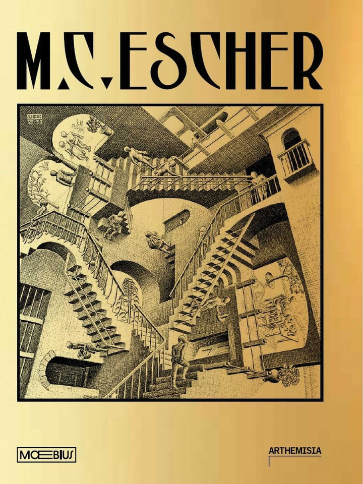 M.C. Escher: Paris catalogue book cover by Federico Giudiceandrea, Jean-Hubert Martin