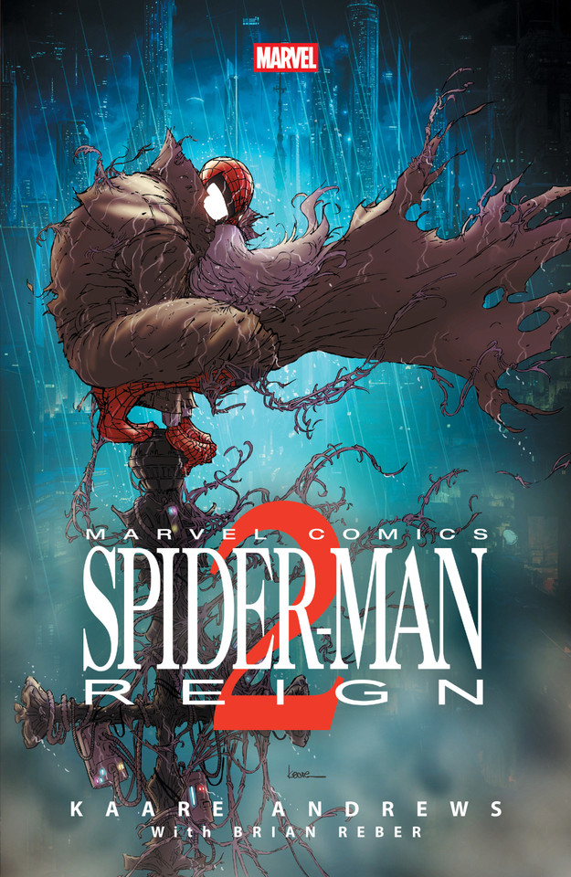 Spider-Man: Reign 2 (SPIDER-MAN: REIGN 2) book cover by Kaare Andrews