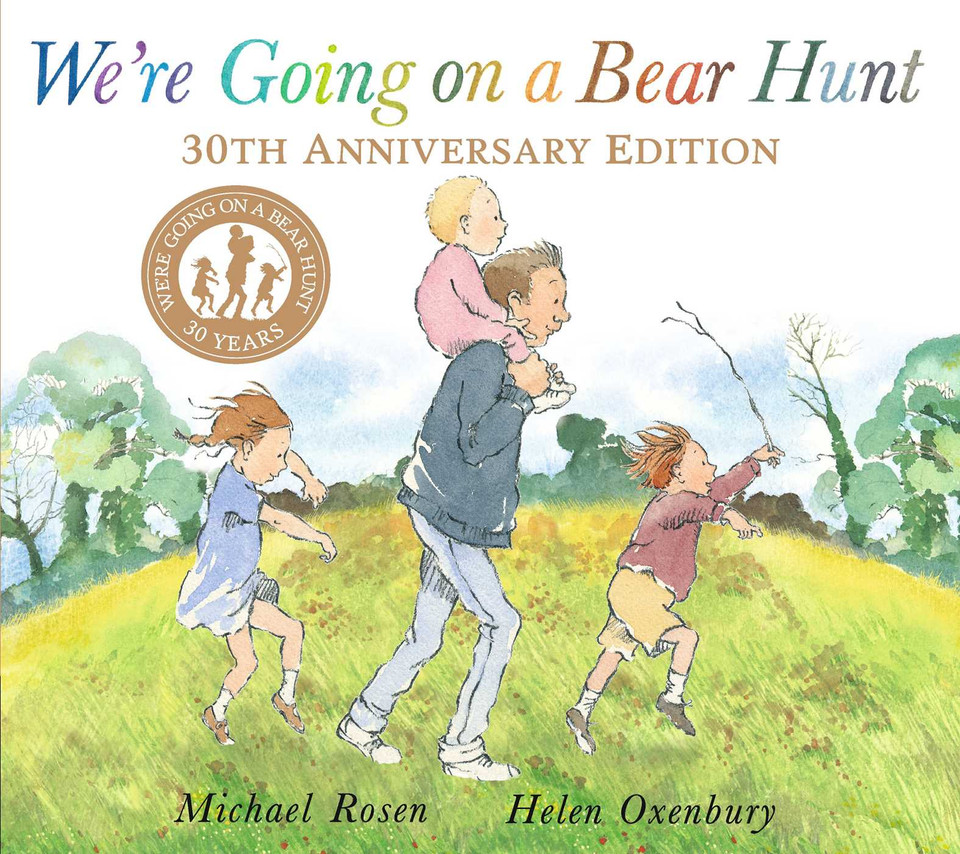 We're Going on a Bear Hunt: 30th Anniversary Edition book cover by Michael Rosen