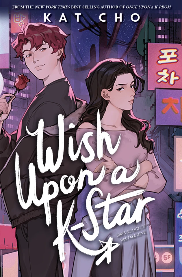Wish Upon a K-Star book cover by Kat Cho