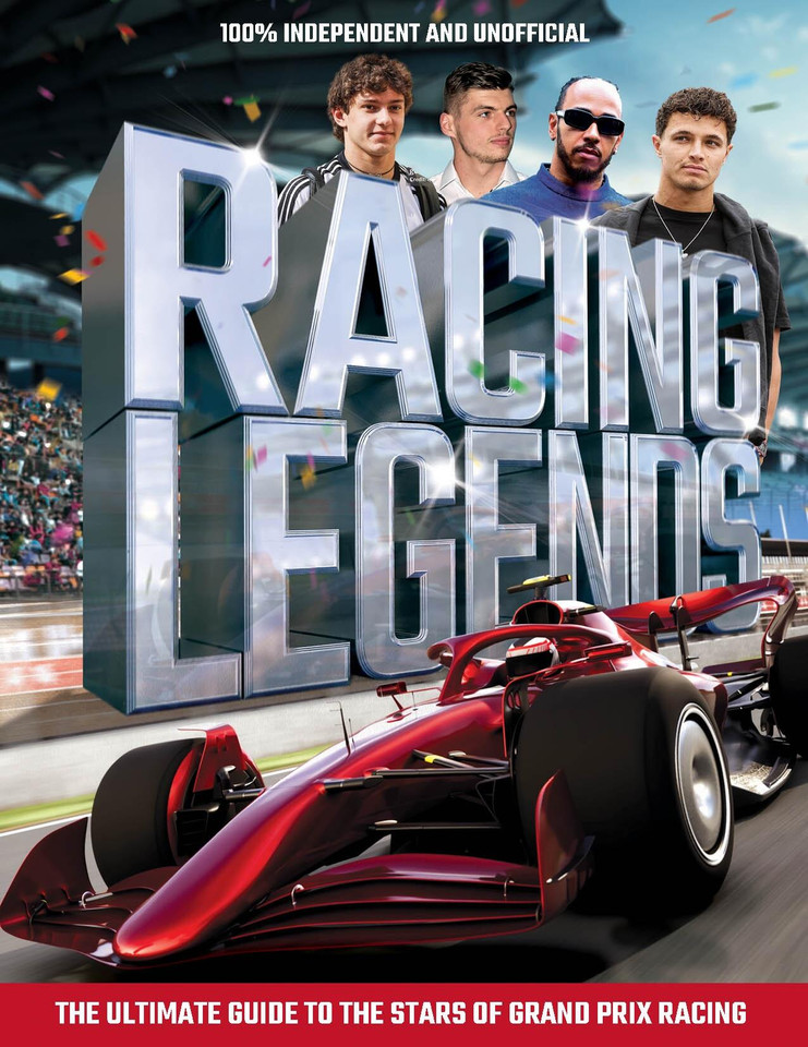 Racing Legends: An unofficial guide to the stars of Grand Prix book cover by David Clayton