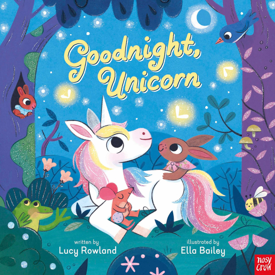 Goodnight, Unicorn book cover by Lucy Rowland