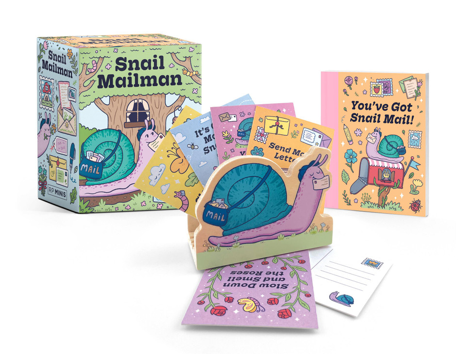 Snail Mailman: It Holds Your Mail! (RP Minis) book cover by Running Press
