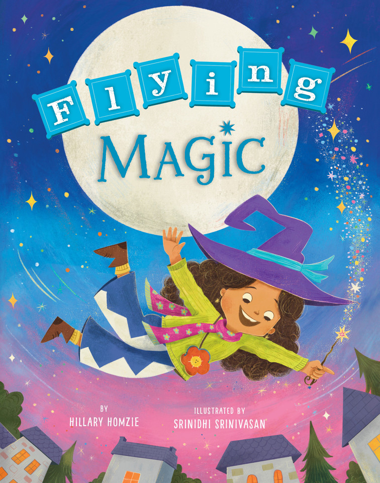Flying Magic (Spelling Bea) book cover by Hillary Homzie