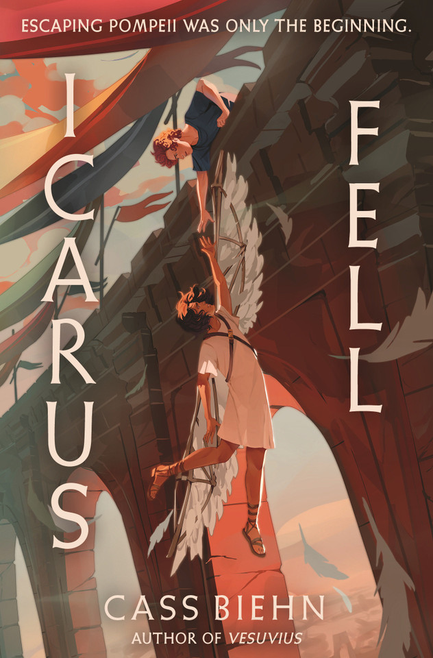 Icarus Fell (The Burning Cities Cycle) book cover by Cass Biehn