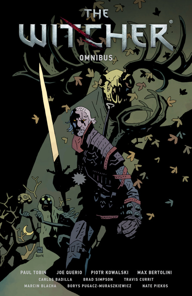 The Witcher Omnibus book cover by Paul Tobin