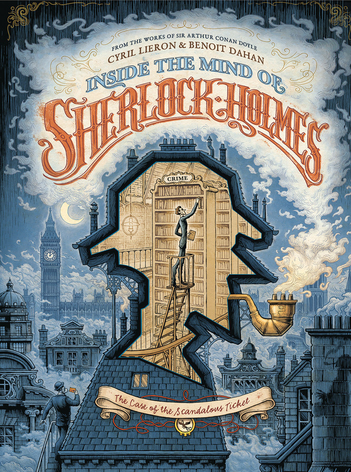 Inside The Mind of Sherlock Holmes book cover by Cyril Lieron