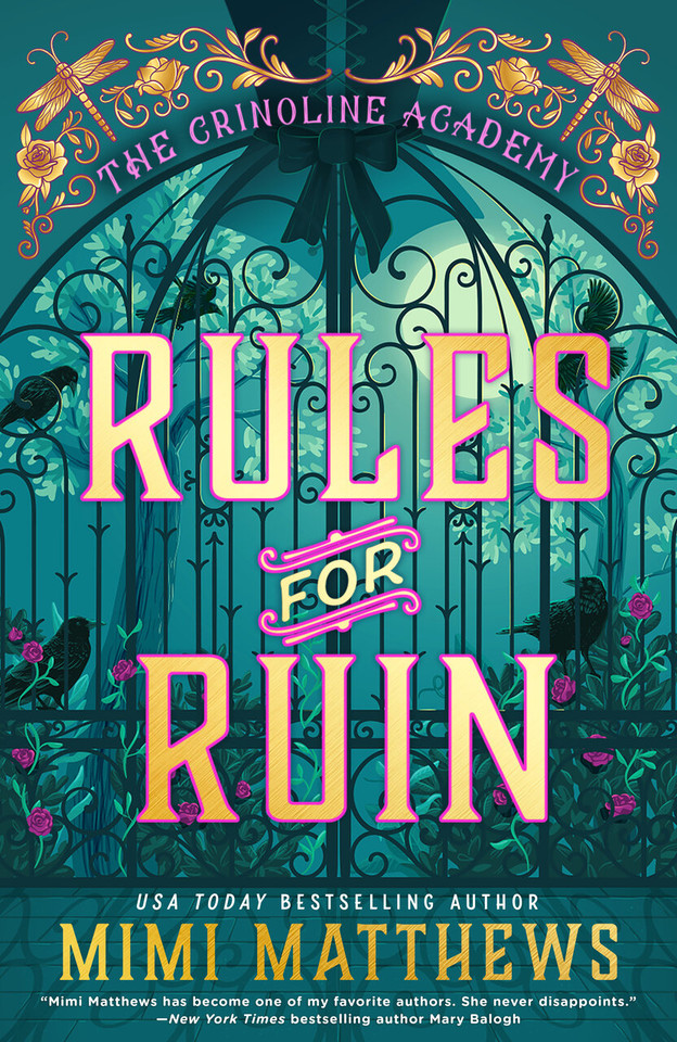 Rules for Ruin (The Crinoline Academy) book cover by Mimi Matthews