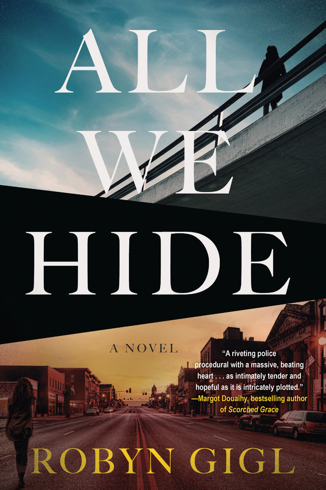 All We Hide book cover by Robyn Gigl