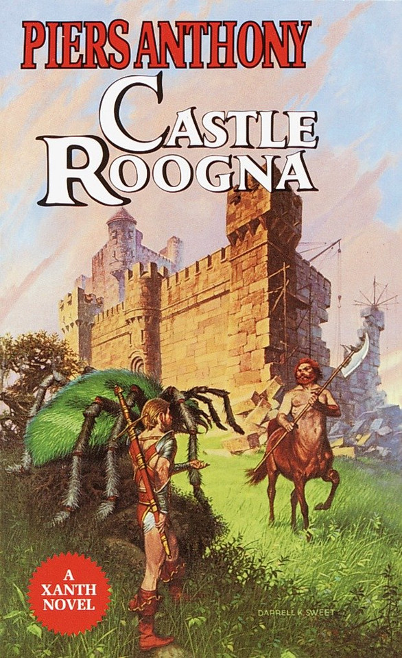 Castle Roogna (Xanth) book cover by Piers Anthony