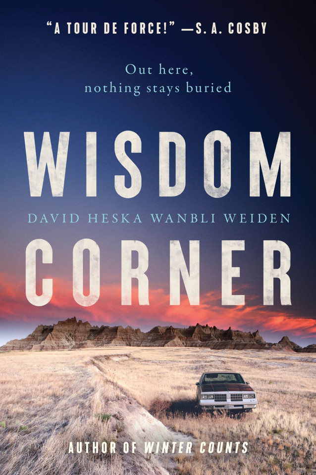 Wisdom Corner: A Novel (Virgil Wounded Horse Series #1) book cover by David Heska Wanbli Weiden