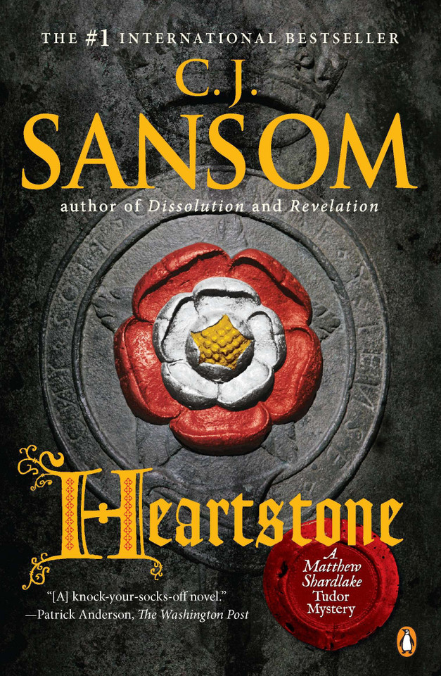 Heartstone: A Matthew Shardlake Tudor Mystery (A Matthew Shardlake Tudor Mystery) book cover by C. J. Sansom