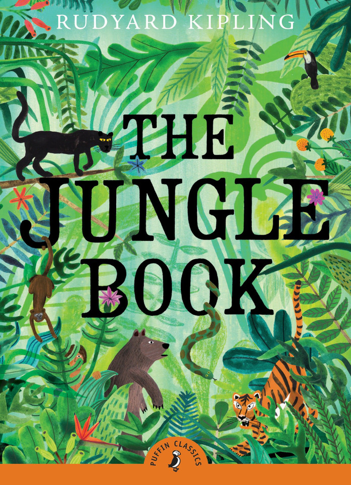 The Jungle Book (Puffin Classics) book cover by Rudyard Kipling