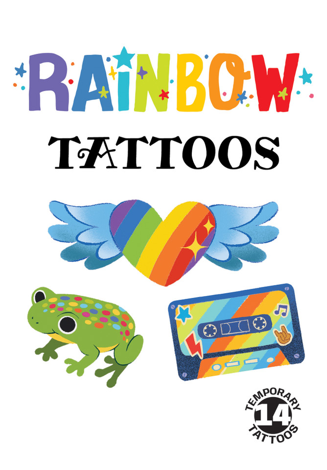Rainbow Tattoos (Dover Little Activity Books: Nature) book cover by Amber Maine