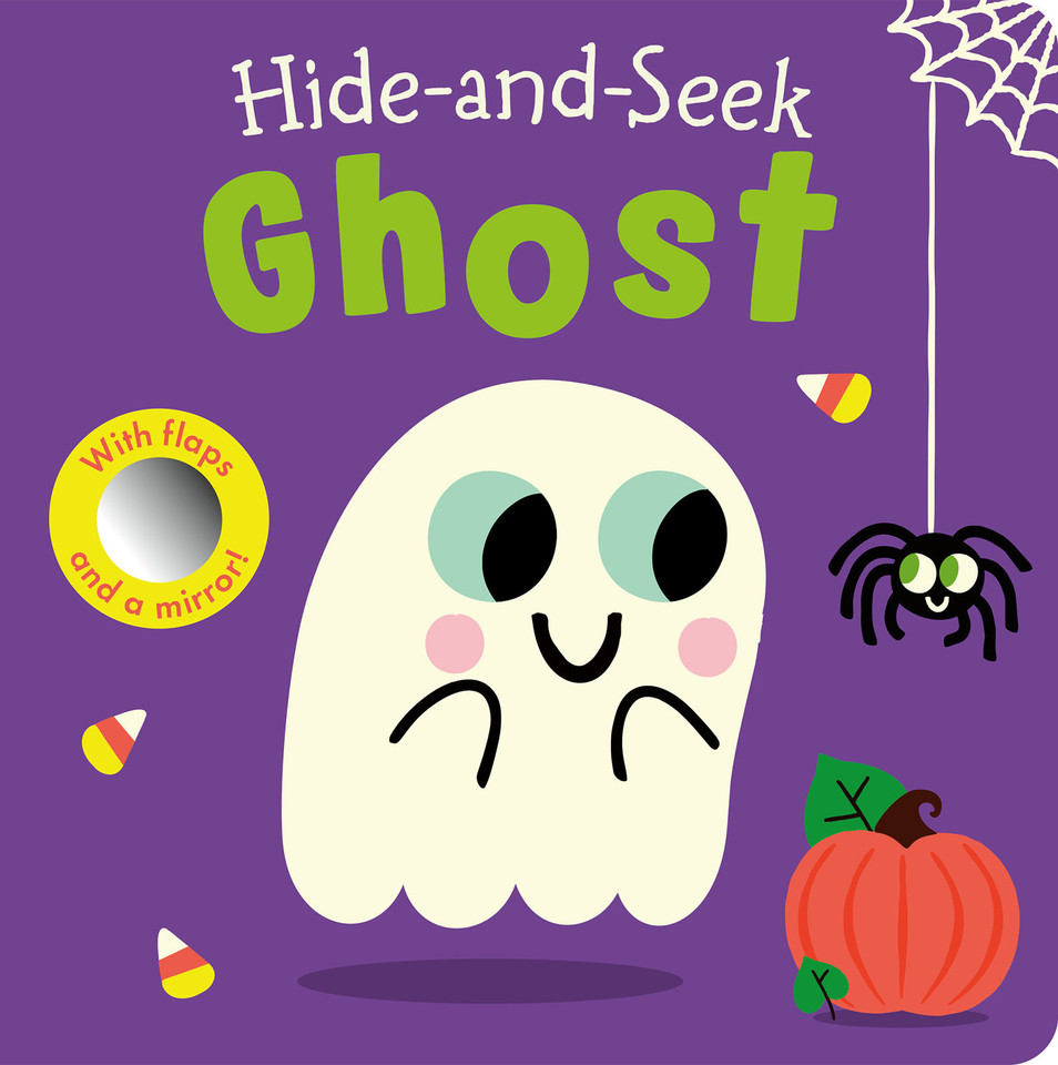 Hide-and-Seek Ghost: With Flaps and a Mirror! (Hide and Seek) book cover by Louise Taillandier