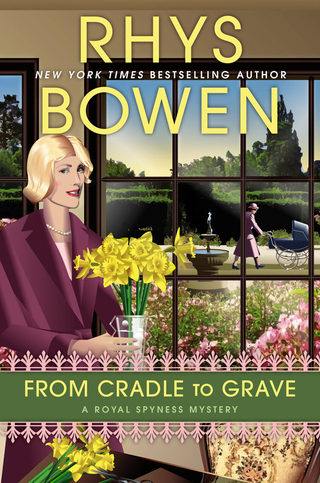 From Cradle to Grave (A Royal Spyness Mystery) book cover by Rhys Bowen