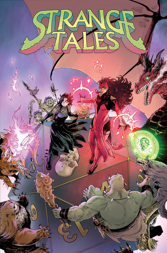 Strange Tales book cover by Jeremy Whitley, Steve Foxe