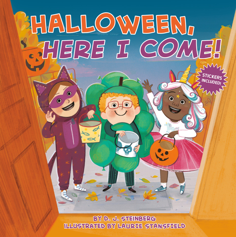 Halloween, Here I Come! (Here I Come!) book cover by D.J. Steinberg