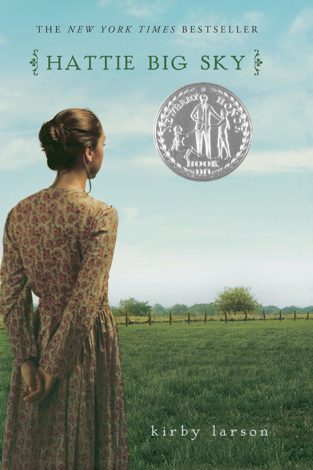 Hattie Big Sky (Hattie Series) book cover by Kirby Larson