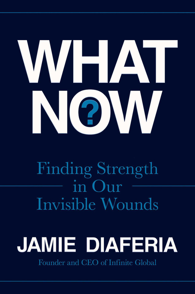 What Now?: Finding Strength in Our Invisible Wounds book cover by Jamie Diaferia