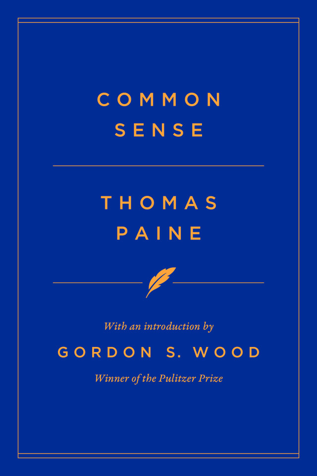 Common Sense (Modern Library Founding Documents) book cover by Thomas Paine