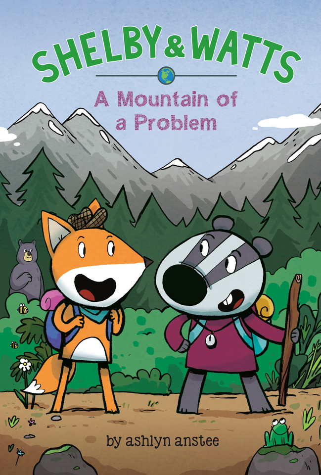 A Mountain of a Problem (Shelby & Watts) book cover by Ashlyn Anstee