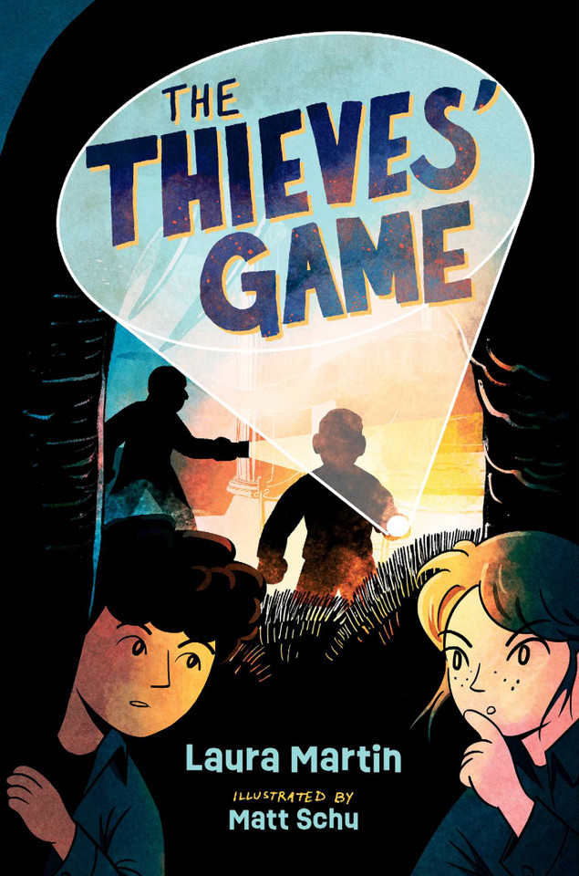 The Thieves' Game book cover by Laura Martin