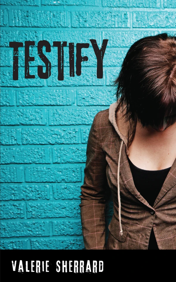 Testify book cover by Valerie Sherrard