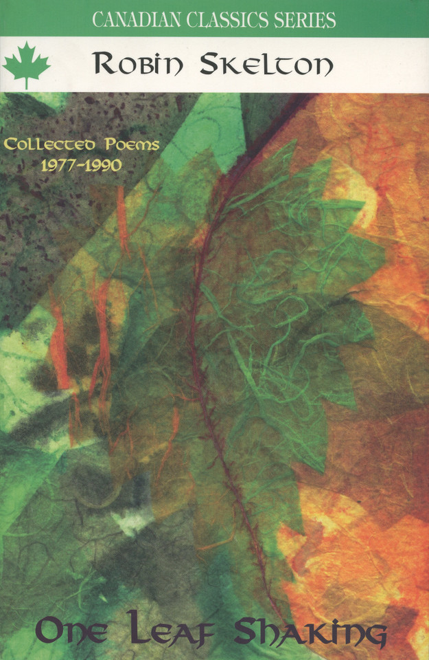 One Leaf Shaking book cover by Robin Skelton